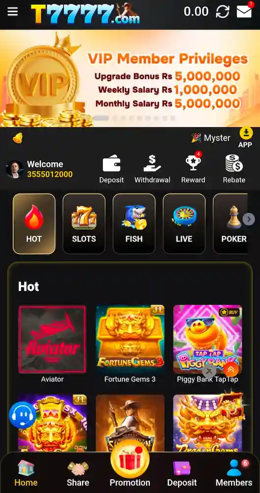 T7777 Game